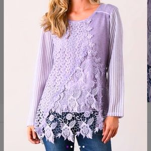 Purple Lace Tunic